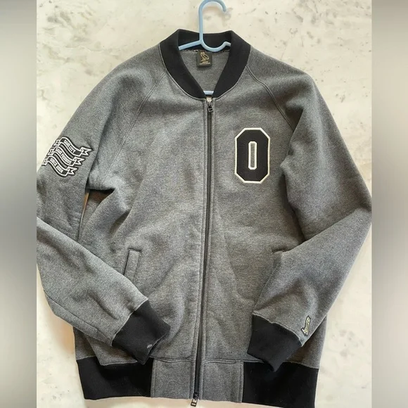 Drake OVO October’s Very Own Tournament Patches Bomber Jacket Medoim - Picture 8 of 8